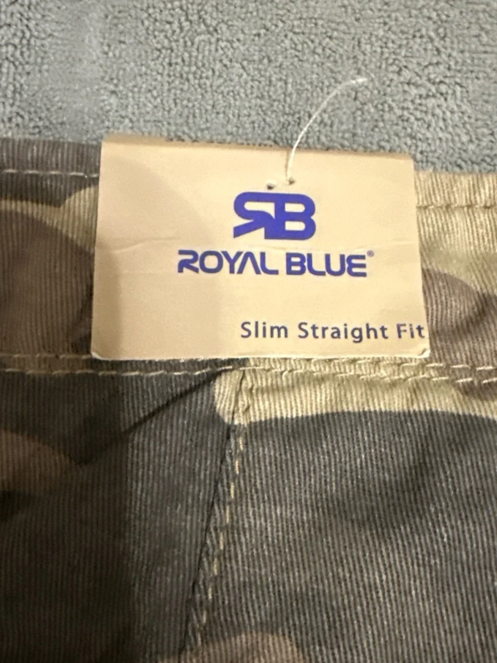 Men's Camouflage Cargo Pants - Royal Blue Co.